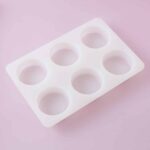 Circle shape Soap Mold Silicone