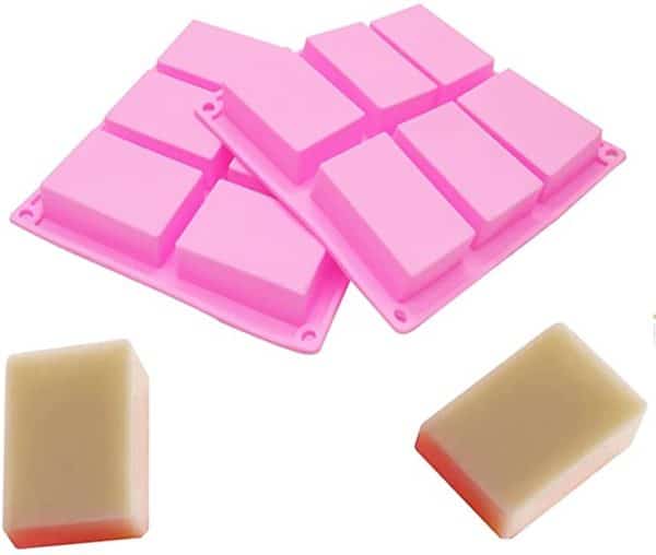 Rectangle Block Soap Mold Silicone