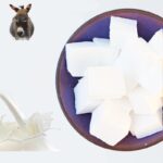Pouring soap Donkey milk