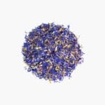 Mélange de fleurs de bleuet bleu jaune