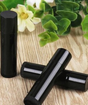 Lips Balm twist stick black