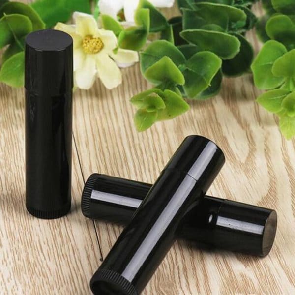 Lips Balm twist stick black