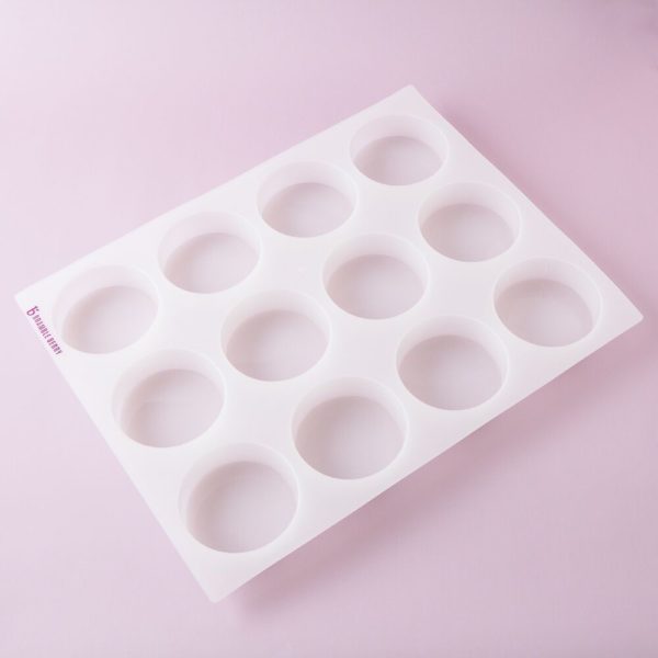 Round Soap Mold 12 Pieces