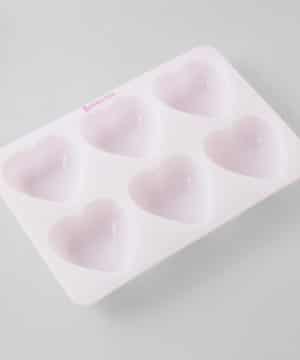 Heart Silicone Soap Mould