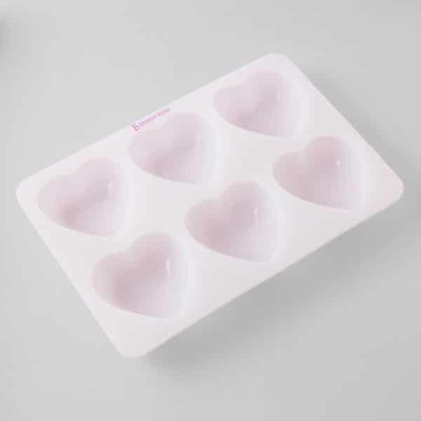 Heart Silicone Soap Mould