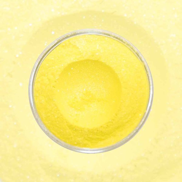 Poudre de mica - Jaune bouton d'or