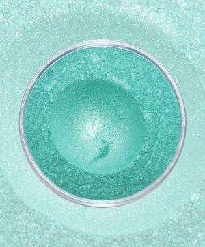 Mica powder - Mysterious Green