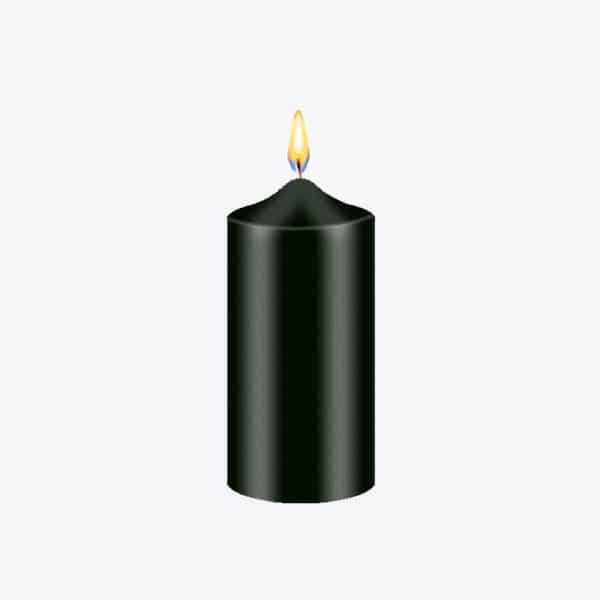 Black candle dye - 5 gr