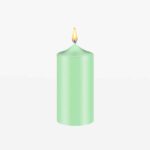 Tinte para velas verde pastel