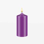 Violet paars kaars kleurstof