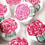 Bombe de bain à la rose peinte DIY