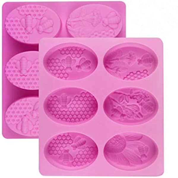 Bee Soap Mould Oval