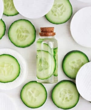 Agua hidrosol de pepino