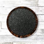 Lava salina hawaiana negra 1-2 mm