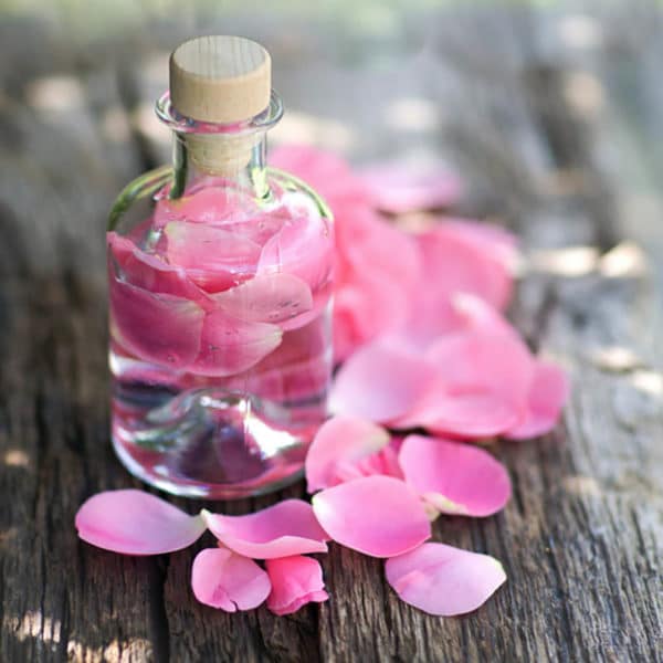 Eau hydrogénée de rose