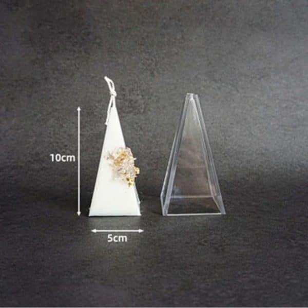 Cone candle mould - 10 x 5 cm