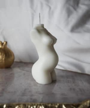 Pregnant Woman Candle Mould