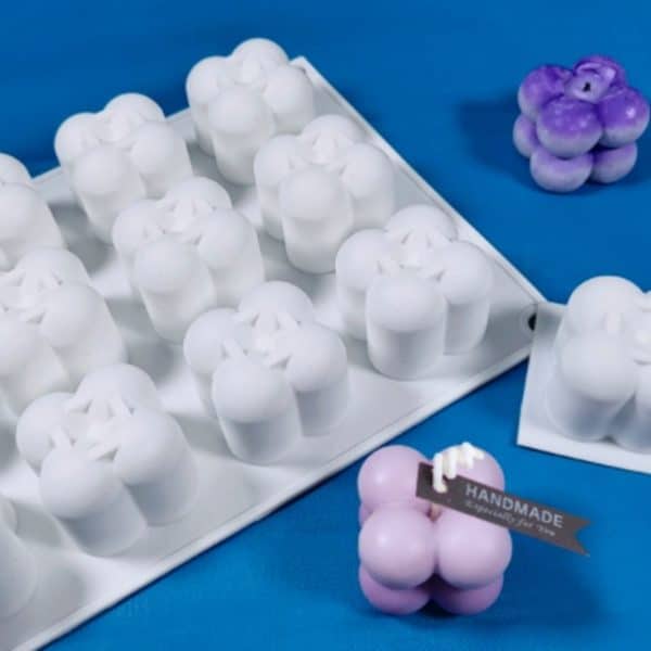 Bubble Candle Mould 15 Pieces