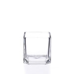 Cubo de vidrio para velas de 30cl