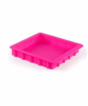 25 cm Square Bib Soap Mould Silicone