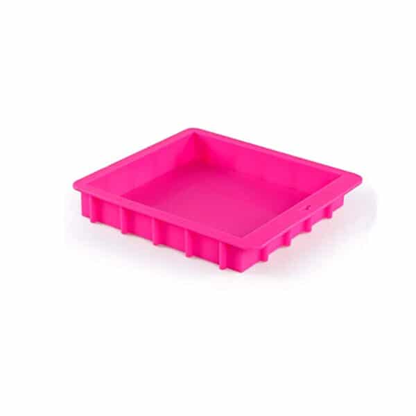 25 cm Square Bib Soap Mould Silicone