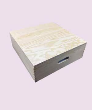 Wooden Soap Mould Square 35 cm with Silicone Liner - 8 kg