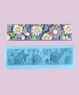 Flower Cake Soap Mould