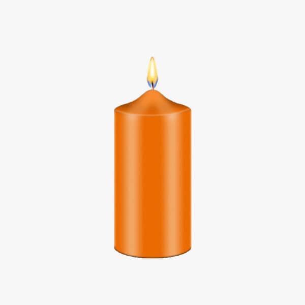 Tinte para velas naranja neón - Bekro 457