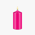 Neon Pink Kerzenfarbe - Bekro 458