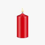 Tintura per candele rosso neon - Bekro 455