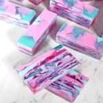 Ricetta del sapone cosmico allo zucchero filato