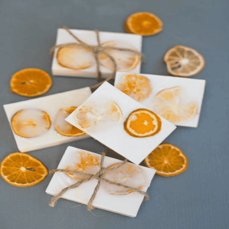 Citrus Sparkle Homemade Melt and Pour Soap Kit