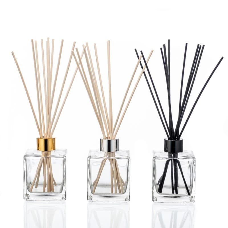 100ml Glas Diffusor Flasche Quadratisch ❤️ YouWish - YouWish