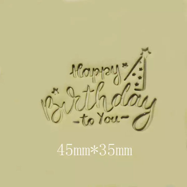 Timbre "Happy Birthday Soap".