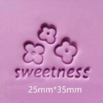 Blumen Sweetness Seifenstempel