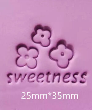 Blumen Sweetness Seifenstempel