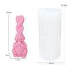3d-egg rabbit mold