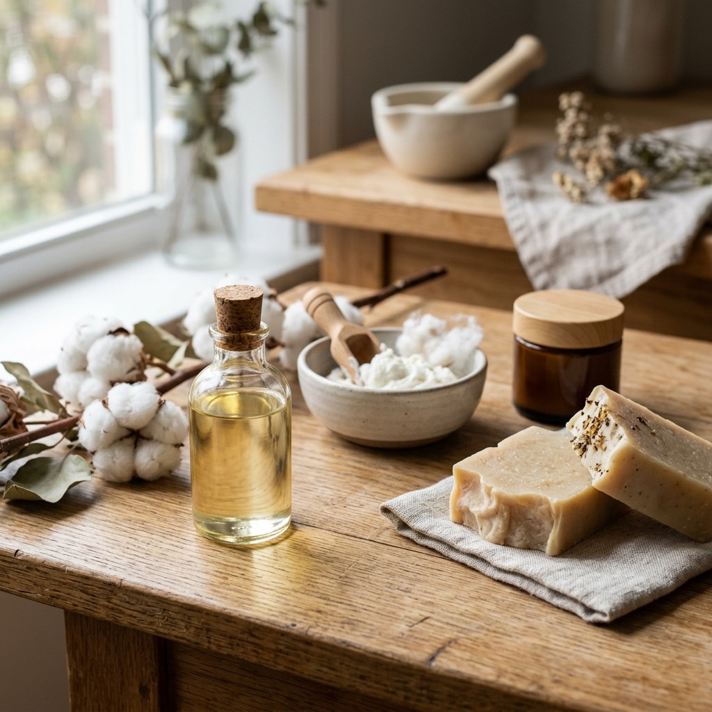 Katoenzaadolie voor cosmetica