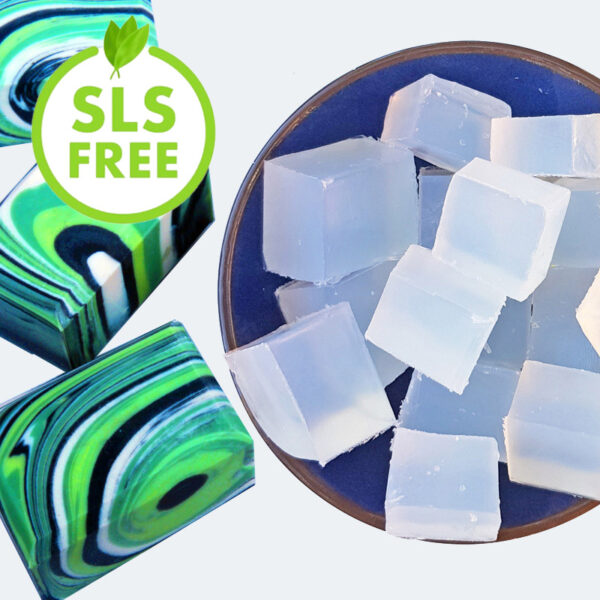 Jabón de moldear Remolino Transparente sin SLS - YouWish - 1 kg