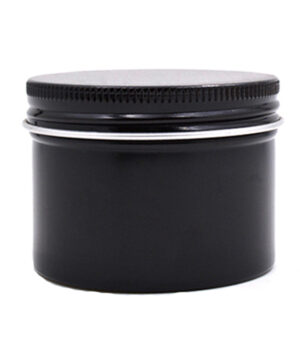 Lattina in alluminio nero - 100 ml