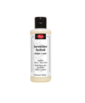 Napkin Glue + Topcoat Glossy - 82 ml