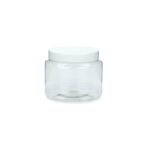 Jar Transparent White 250 ml