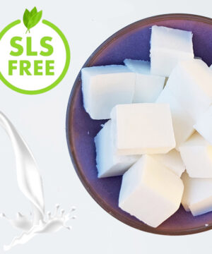 Savon à couler Lait de chèvre blanc sans SLS - YouWish