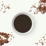 Geroosterde Arabica Koffie Bonen Olie