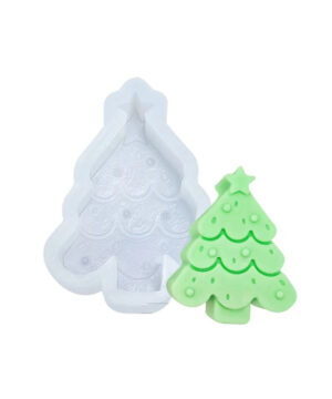 Decorated Christmas Tree Flat Mold