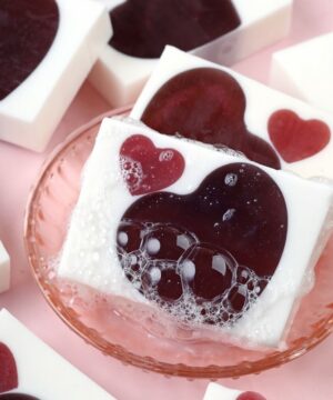 Ricetta del sapone Cuore Rosso