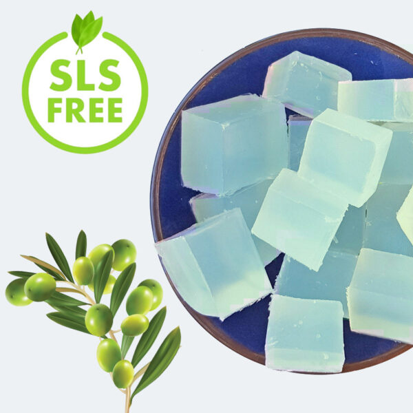 Pouring soap SLS free Olive - YouWish