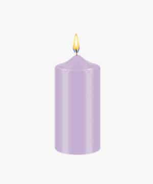 Purple cassis candle dye