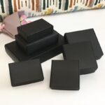 Saponetta Kraft nera senza finestra