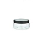 Jar Transparent Black 100 ml